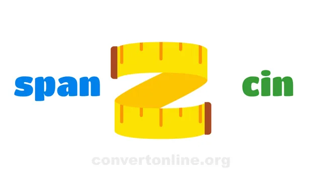 Span (cloth) to Centiinch Converter | span to cin