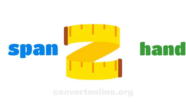 Span (cloth) to Hands Converter | span to hand