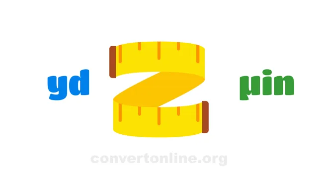 Yards to Microinches Converter | yd to µin