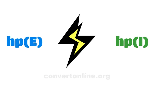 Horsepower (Electric) to Horsepower (Mechanic) Converter | hp(E) to hp(I)