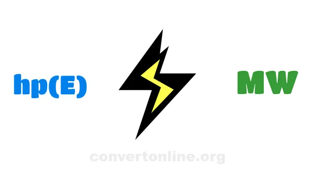 Horsepower (Electric) to Megawatts Converter | hp(E) to MW