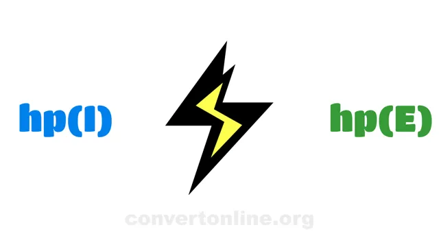 Horsepower (Mechanic) to Horsepower (Electric) Converter | hp(I) to hp(E)