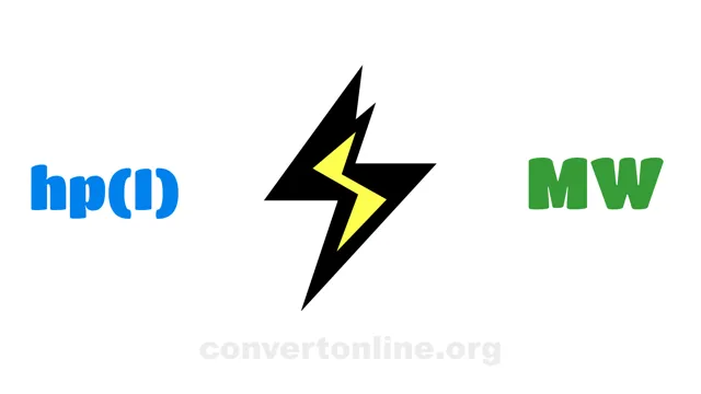 Horsepower (Mechanic) to Megawatts Converter | hp(I) to MW