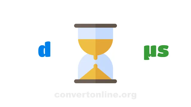 Days to Microseconds Converter | d to µs