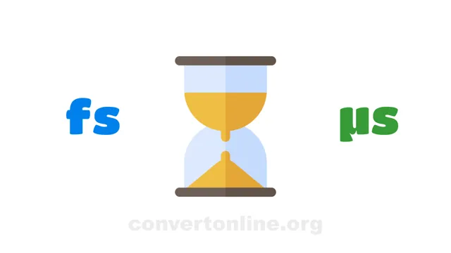 Femtoseconds to Microseconds Converter | fs to µs