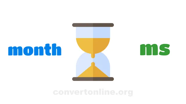 Months to Milliseconds Converter | month to ms