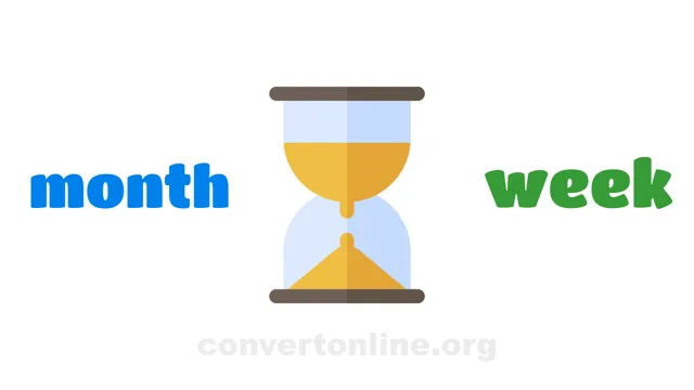 month to week | Months to Weeks Converter - ConvertOnline.org