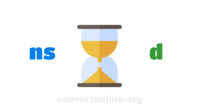 Nanoseconds to Days Converter | ns to d