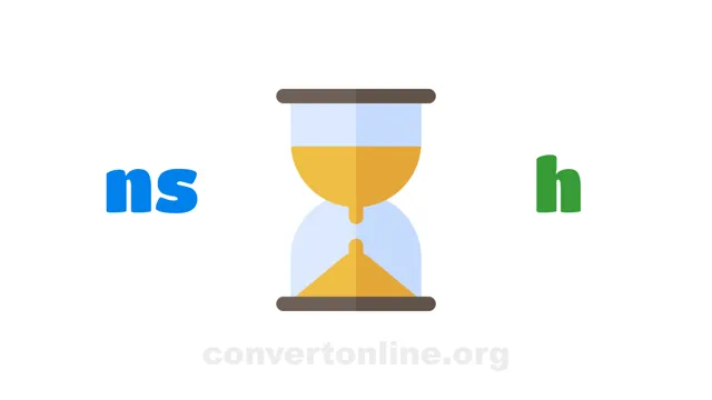 Nanoseconds to Hours Converter | ns to h