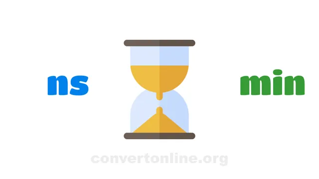 Nanoseconds to Minutes Converter | ns to min