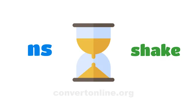 Nanoseconds to Shakes Converter | ns to shake