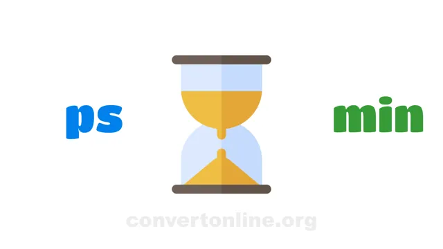 Picoseconds to Minutes Converter | ps to min