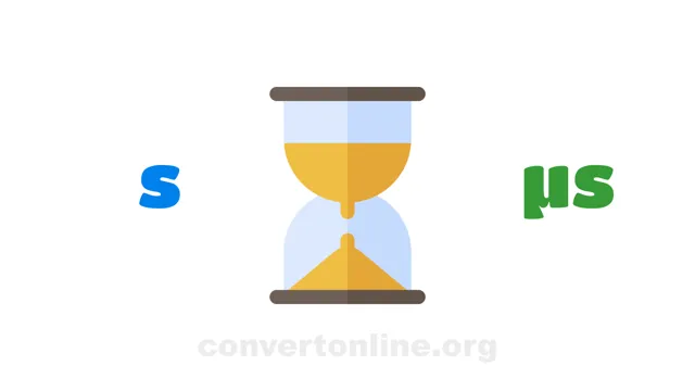 Seconds to Microseconds Converter | s to µs