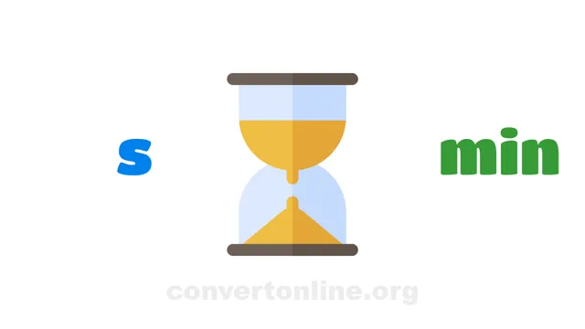 Seconds to Minutes Converter | s to min