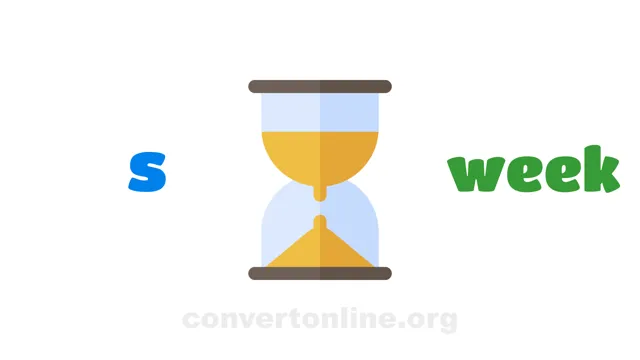 Seconds to Weeks Converter | s to week