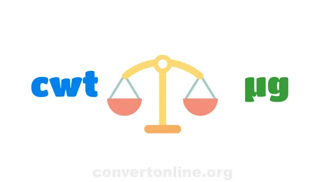 Hundredweight to Micrograms Converter | cwt to µg