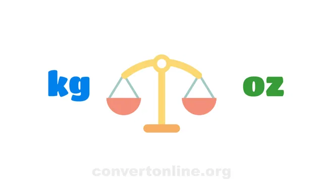 Kilograms to Ounces Converter | kg to oz