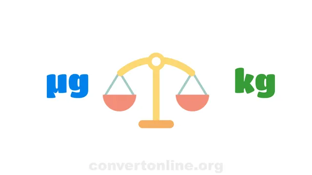 Micrograms to Kilograms Converter | µg to kg