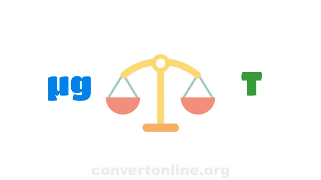 Micrograms to Long Ton Converter | µg to T