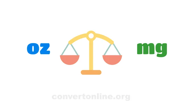 Ounces to Milligrams Converter | oz to mg