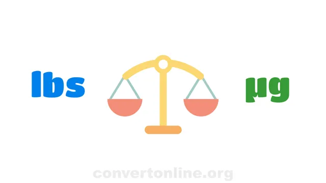 Pounds to Micrograms Converter | lbs to µg