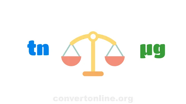 Short Ton to Micrograms Converter | tn to µg