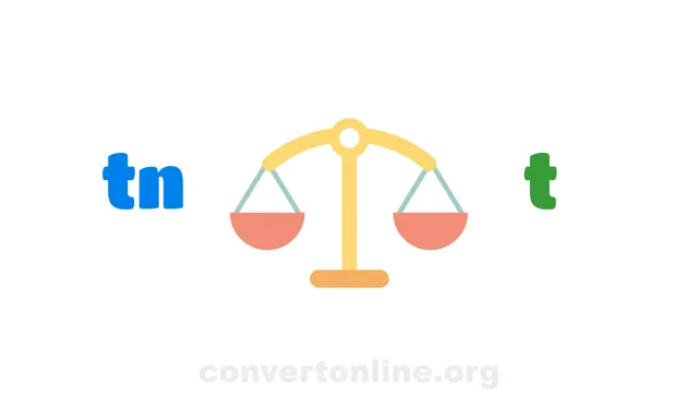 Short Ton to Metric Tons Converter | tn to t