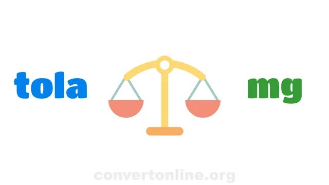 Tola to Milligrams Converter | tola to mg