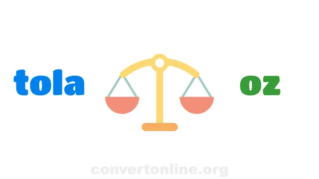 Tola to Ounces Converter | tola to oz